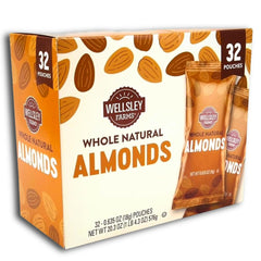 Wellsley Farms front box showing 32-count for easy storage