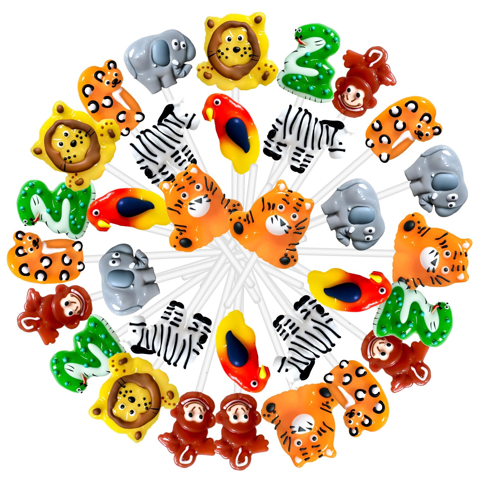 WellSpring Nutrition front packaging showing 24-count safari suckers and flavor variety