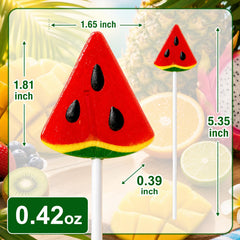 WellSpring Nutrition individually wrapped sucker held in hand, easy to distribute