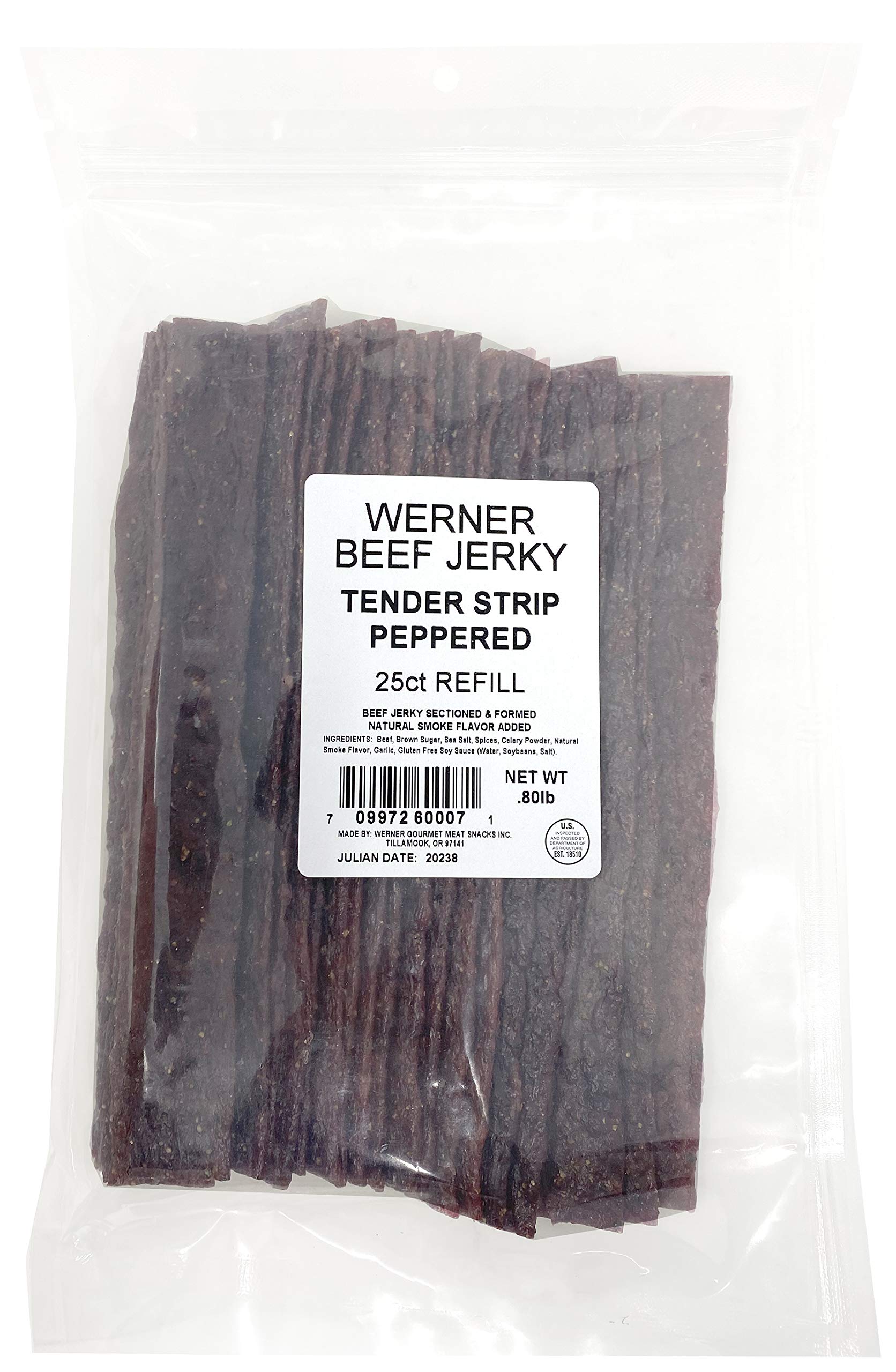 Werner front packaging showing pack of 25 strips and clear branding for easy identification and trust