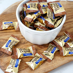 THE HAMPTON CANDY COMPANY Werther's candies in an office bowl for sharing convenience