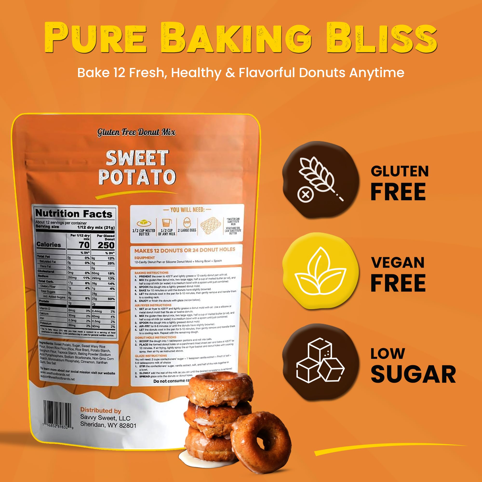 West Food Brands batter close-up texture highlighting easy mixability