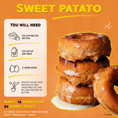 West Food Brands glaze being drizzled to show customizable topping options