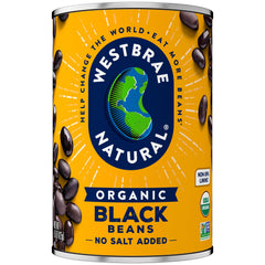 Westbrae Natural front can view showing organic label and convenience