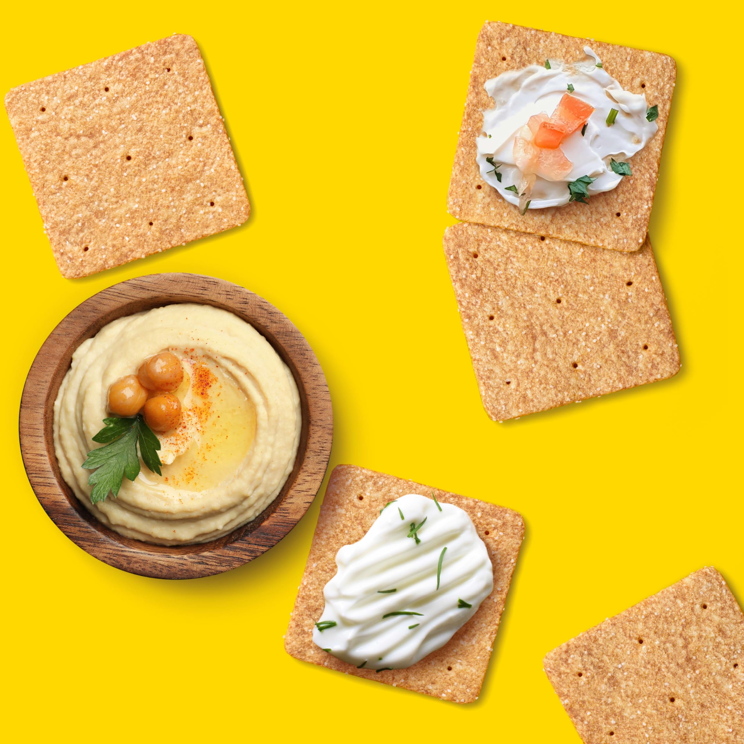 Wheat Thins whole grain wheat and grains ingredient focus for wholesome appeal