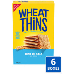 WHEAT THINS box open with crackers inside for easy portioning benefit