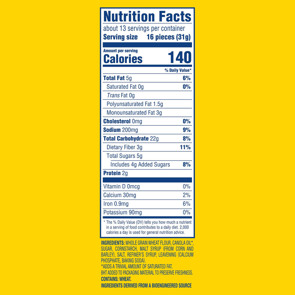 Wheat Thins stacked crackers close-up showing crisp edges and satisfying crunch