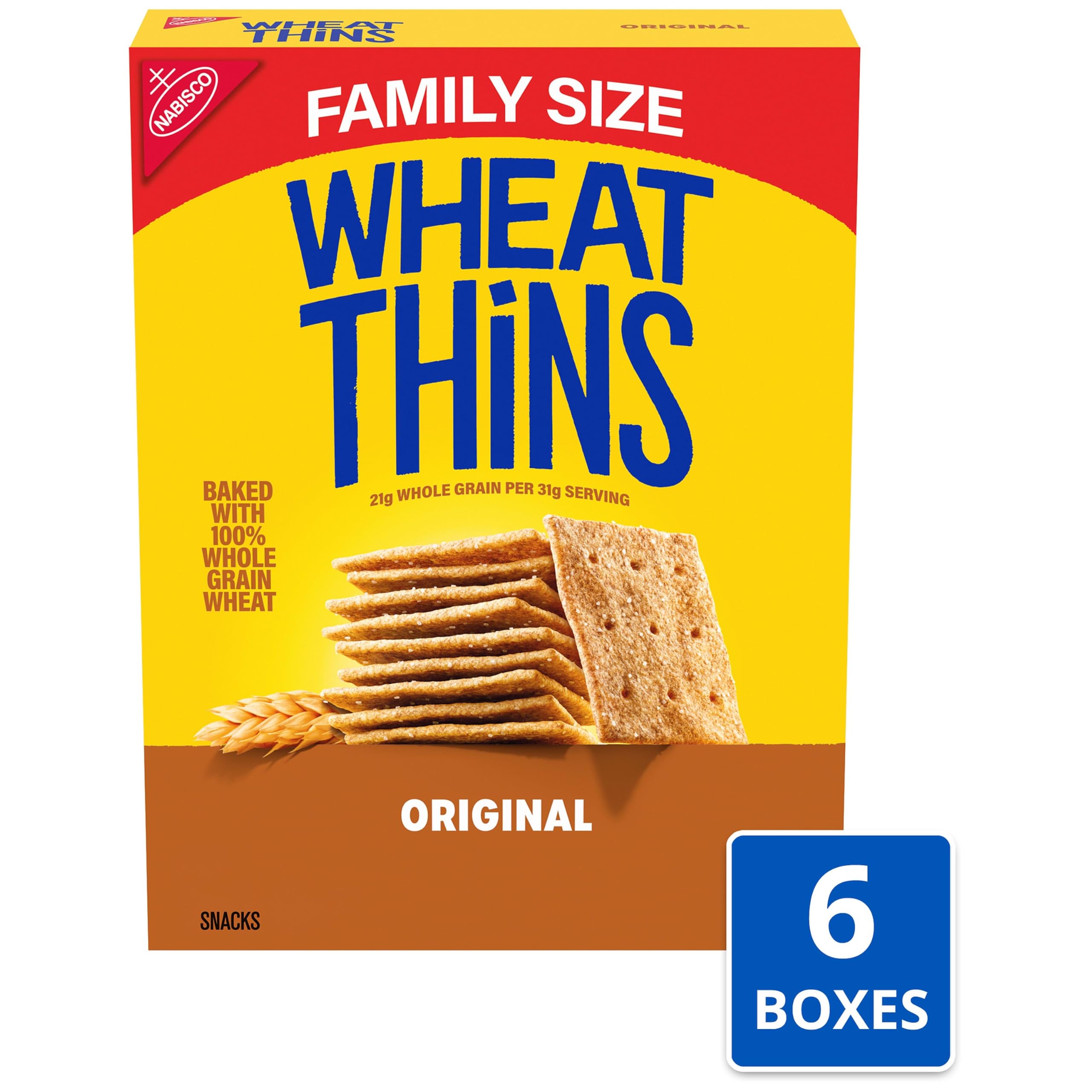 Wheat Thins crisp texture detail highlighting whole grain wheat and baked finish