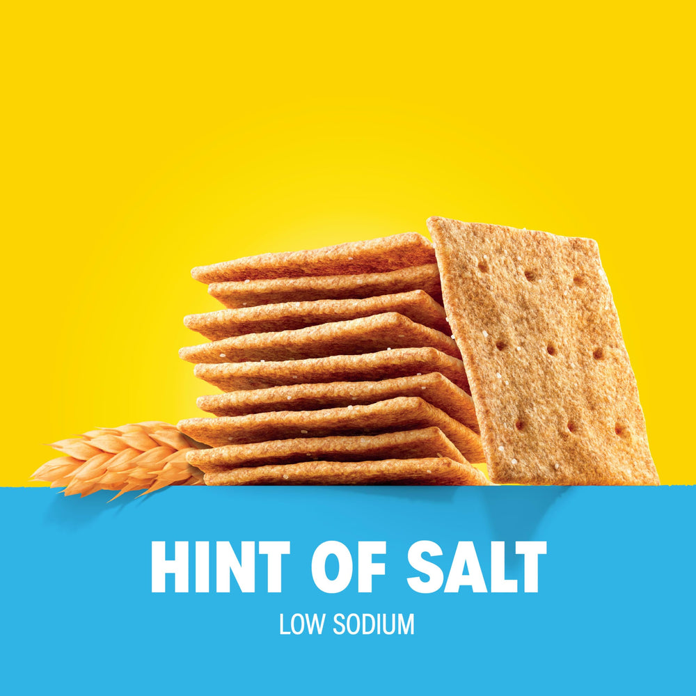 WHEAT THINS crackers topped with cheese showing pairing versatility