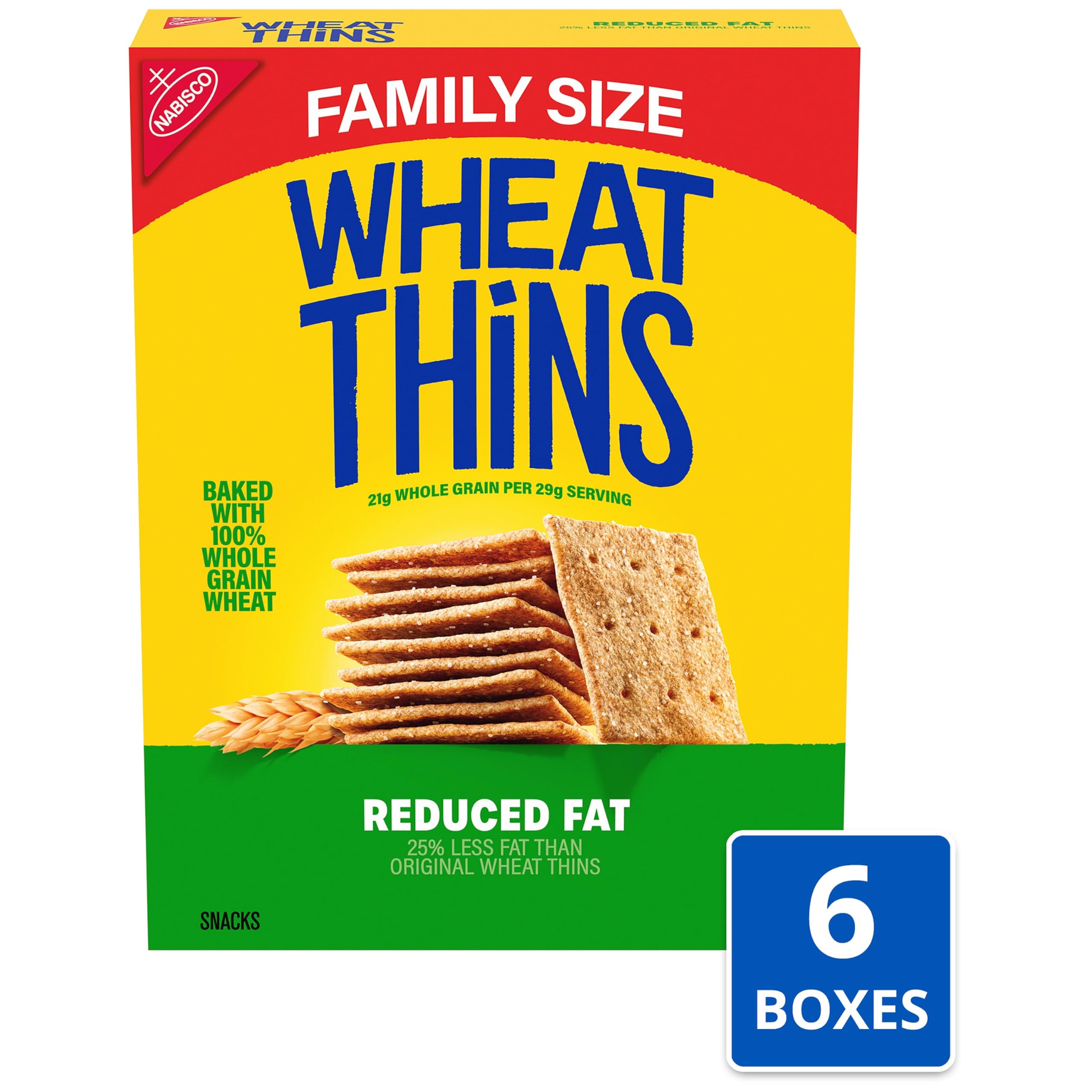 Wheat Thins cracker surface detail showing whole grain texture