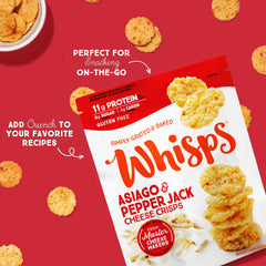 Whisps crisps served on a charcuterie board adding savory crunch and flavor