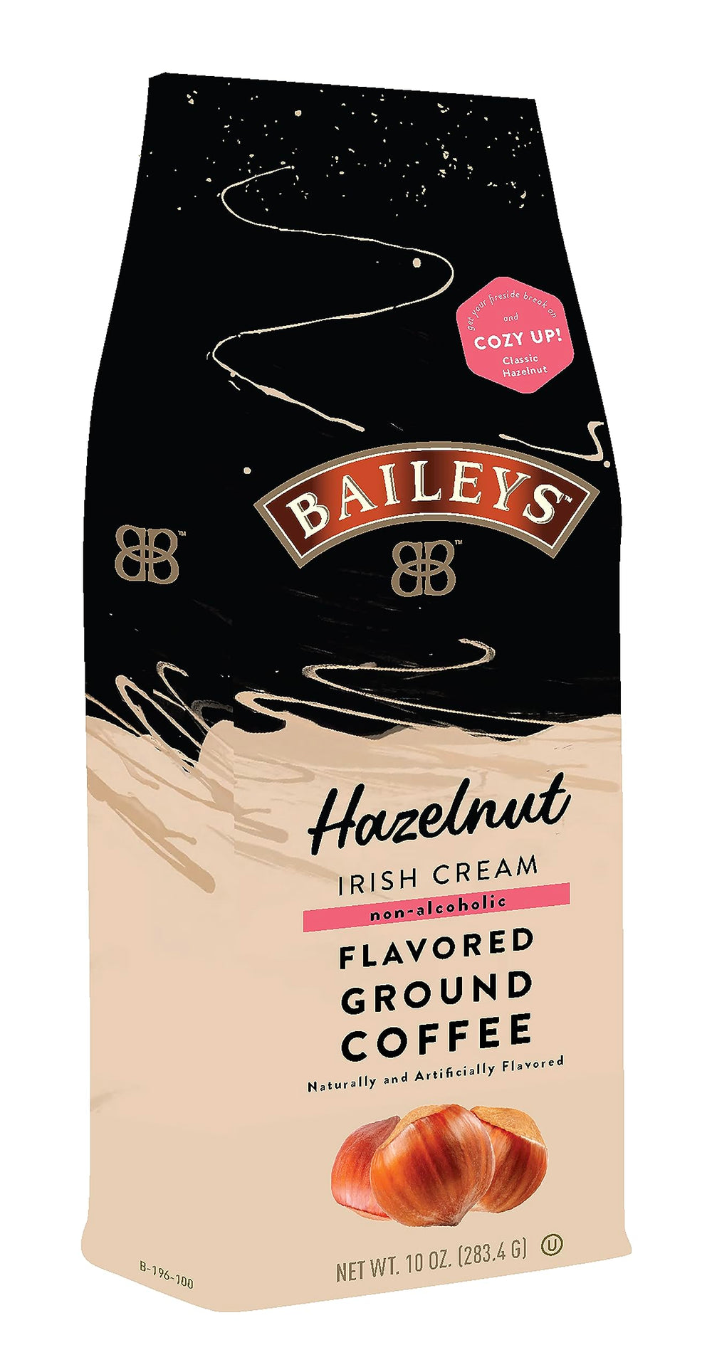 White Coffee Bailey's front package showing flavor and easy brewing convenience