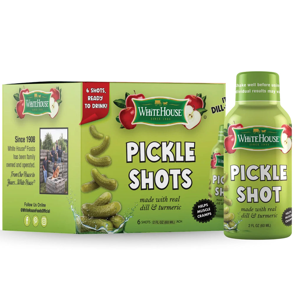 White House bottle front packaging showing six-pack and benefits