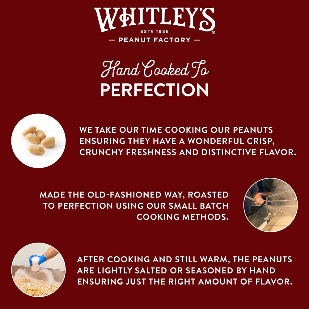 Whitley's product label detail showing brand and ingredient transparency