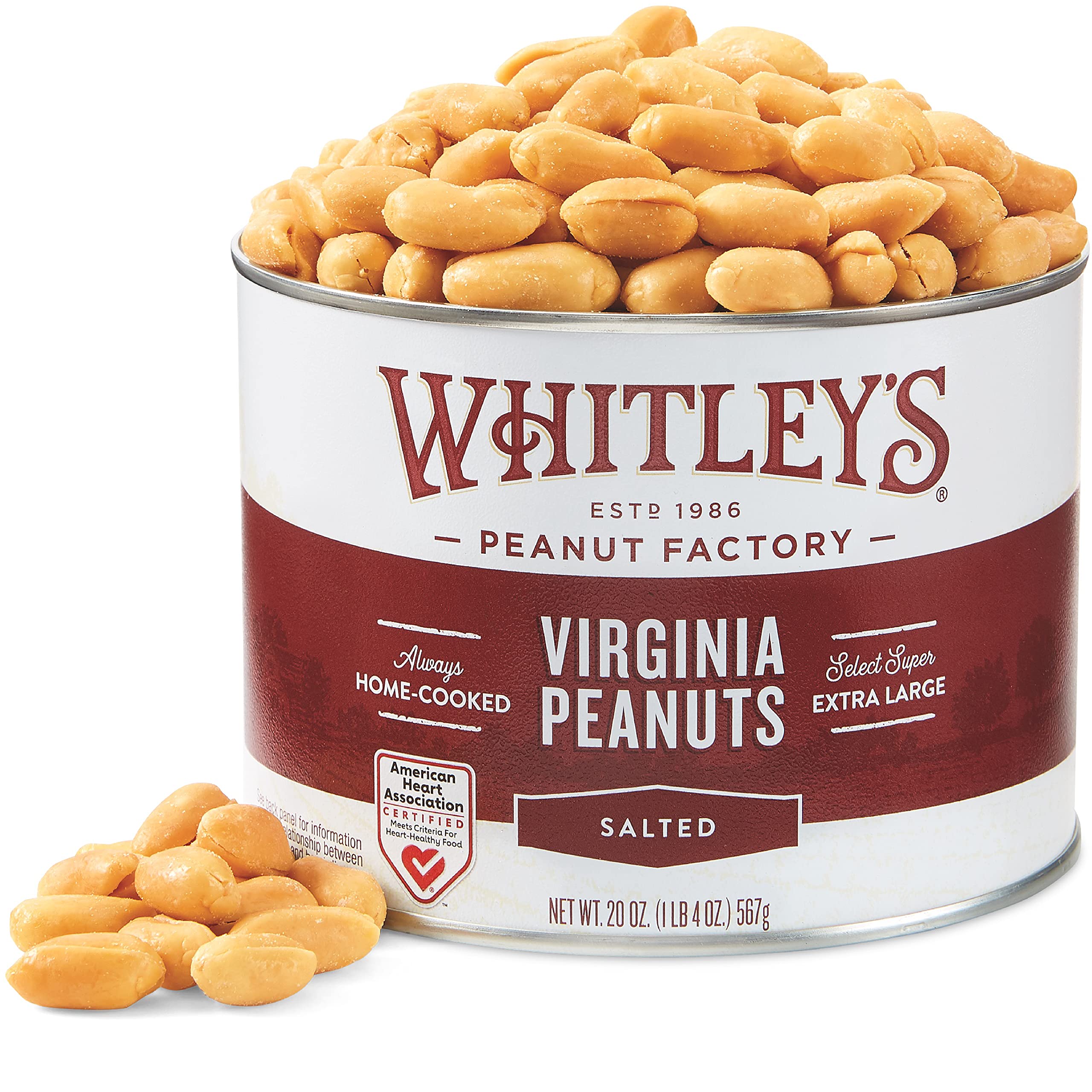Whitley's tin front packaging showing brand and product, highlights premium gift appeal