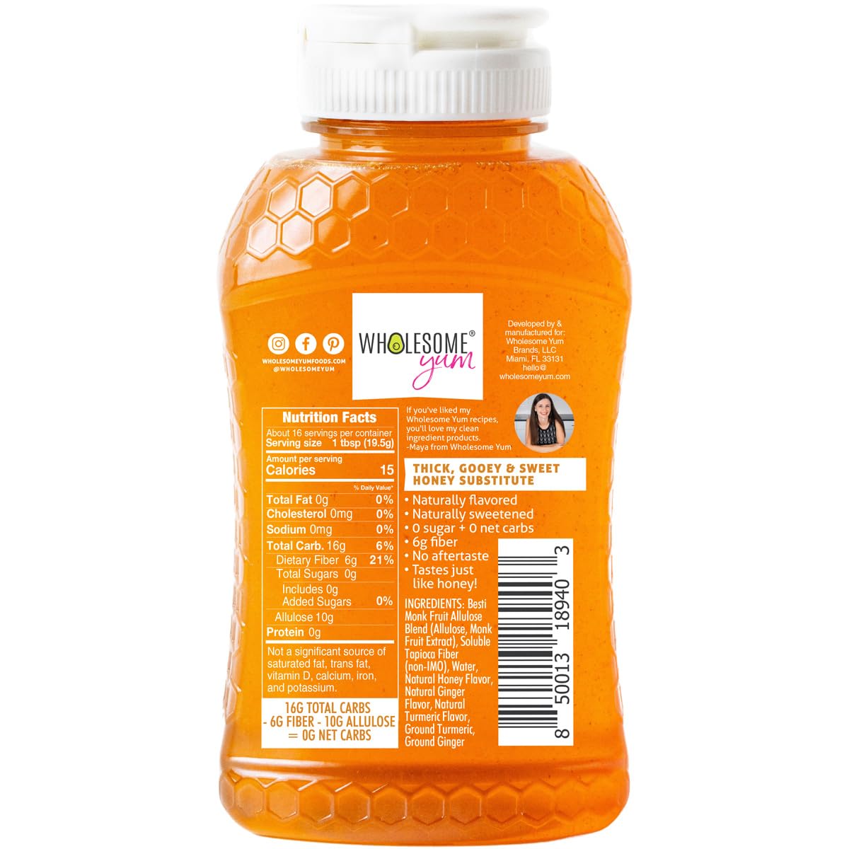 Wholesome Yum drizzle on toast demonstrating turmeric ginger flavor and keto-friendly topping benefit