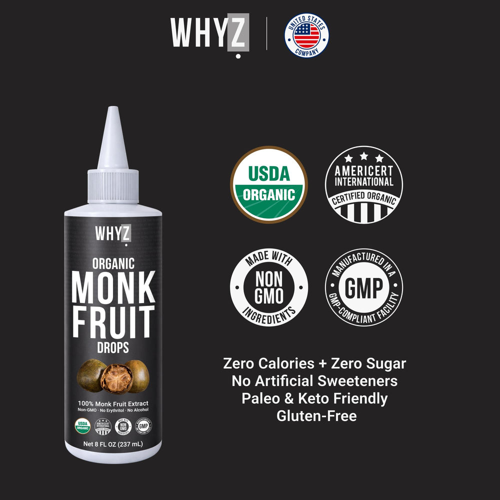 WHYZ bottle on kitchen counter with cup and blender for versatile daily use