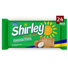 Wibisco Shirley coconut front packaging showing individual packs and brand