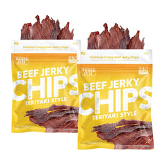 Wicked Cutz front packaging showing teriyaki flavor and protein claim