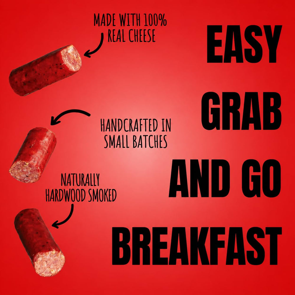 Wicked Cutz size comparison hand holding stick for portable breakfast convenience