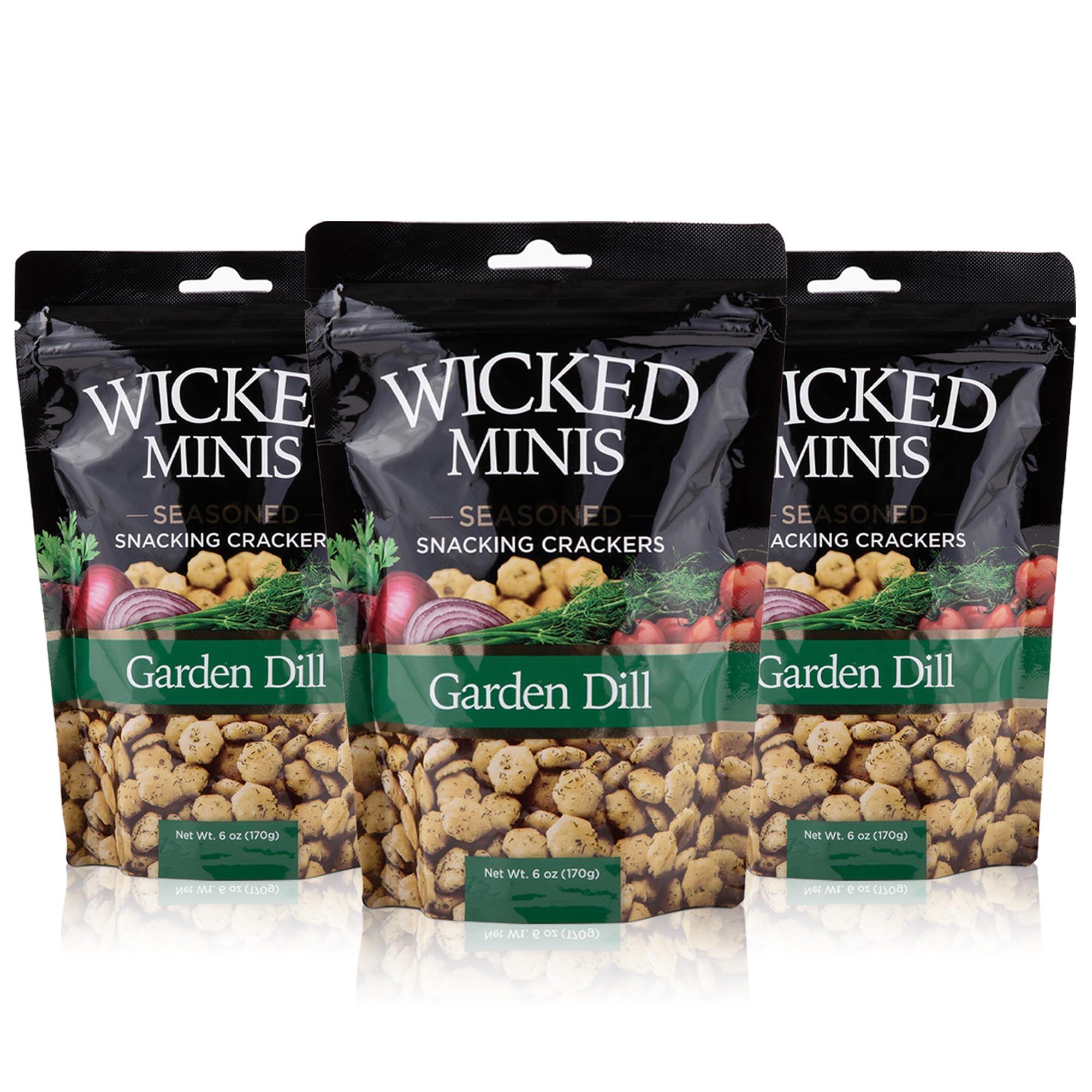 Wicked Mix front packaging Garden Dill showing flavor and pack size for easy selection