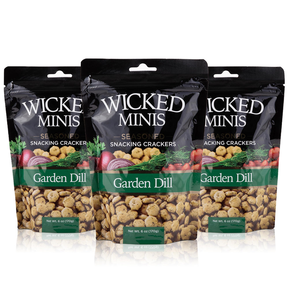 Wicked Mix front packaging Garden Dill showing flavor and pack size for easy selection