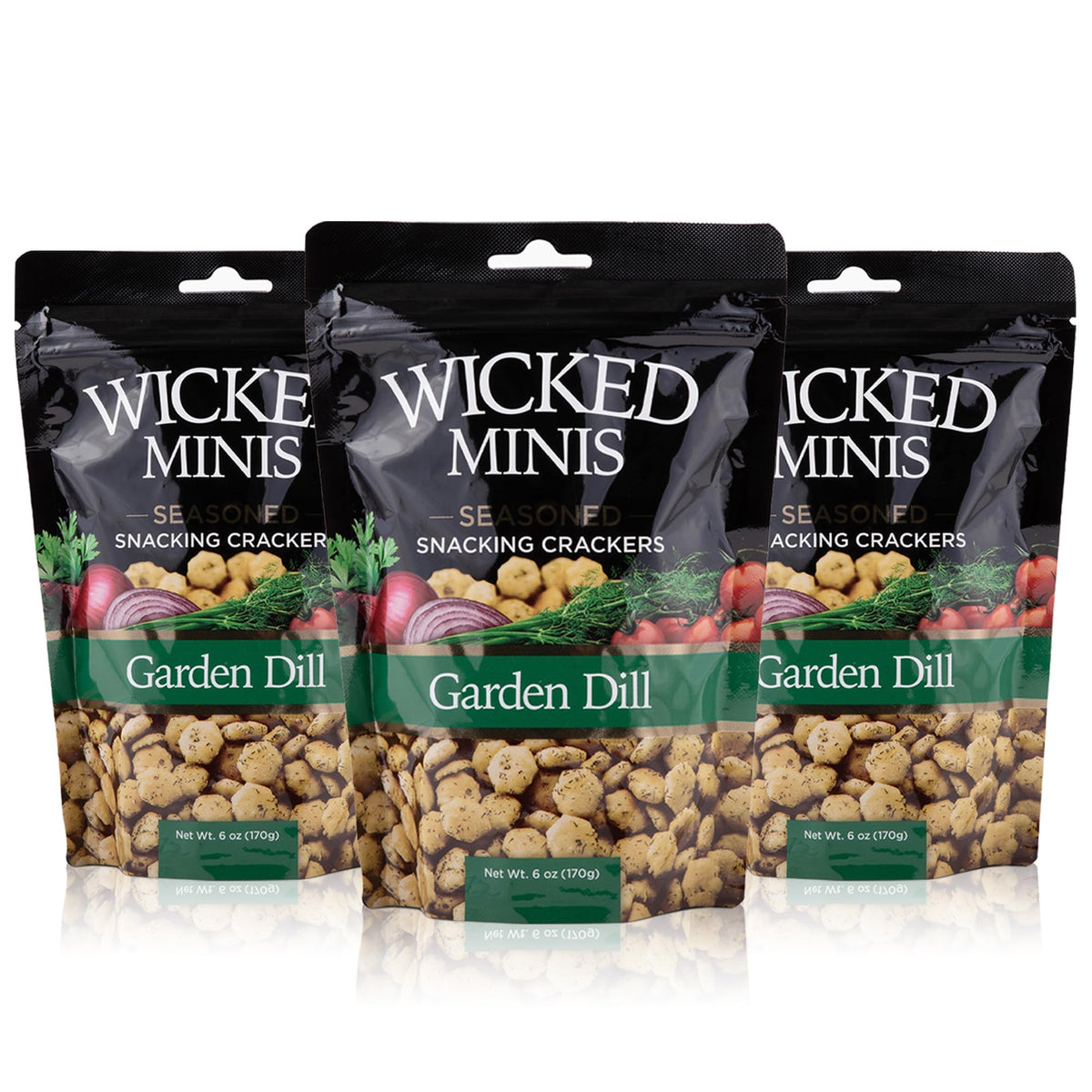 Wicked Mix front packaging Garden Dill showing flavor and pack size for easy selection