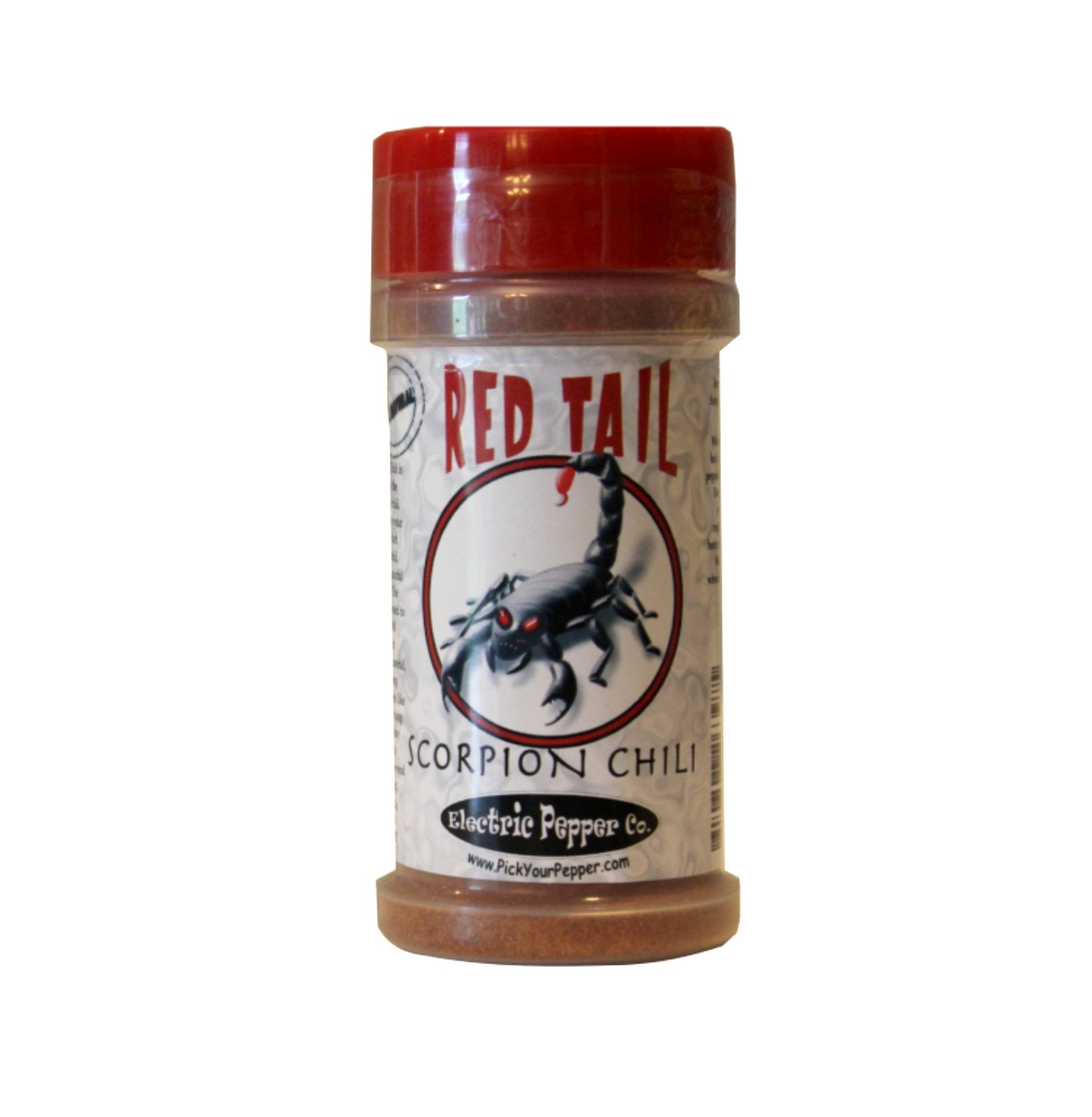 Wicked Reaper scorpion powder close-up showing fine grind and sharp citrus heat benefit