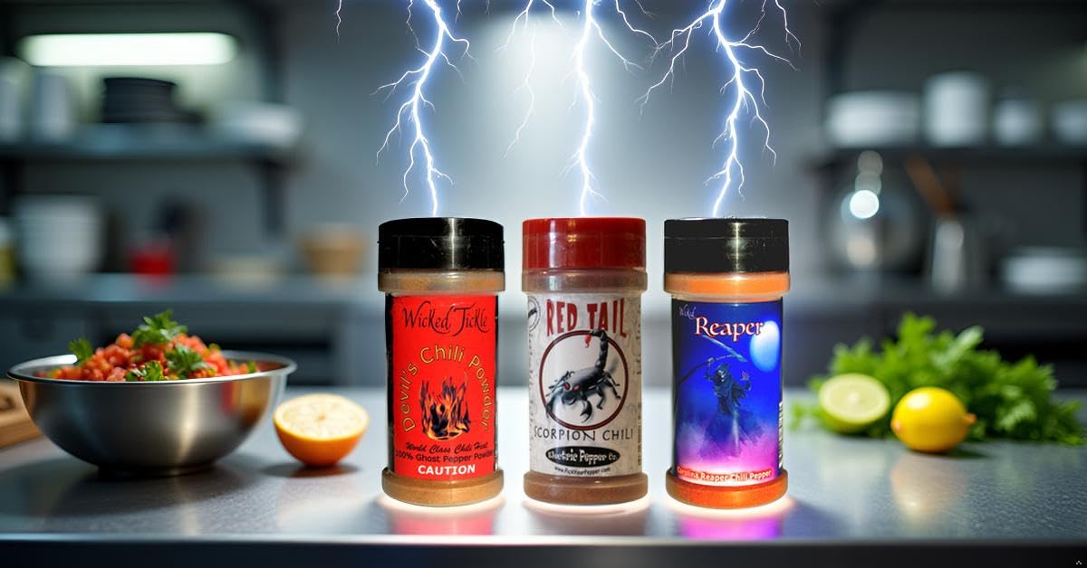Wicked Reaper gift set styled in kitchen showing ready-to-gift and display benefit