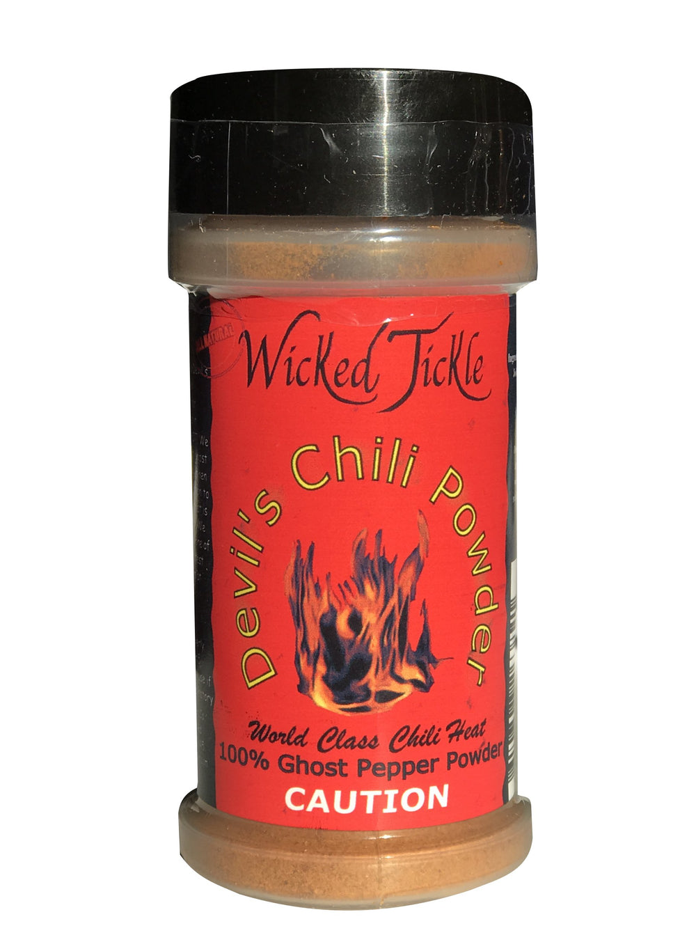 Wicked Reaper measuring spoon with powder showing portion control and safety benefit