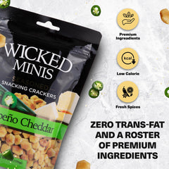 Wicked Mix minis sprinkled on soup adding crunchy texture to bowl