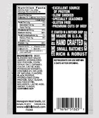 Wild Bill's jerky in hand as an on-the-go snack offering protein boost