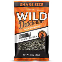 Wild Dutchman front packaging showing 13 oz bag and brand clarity for grab-and-go