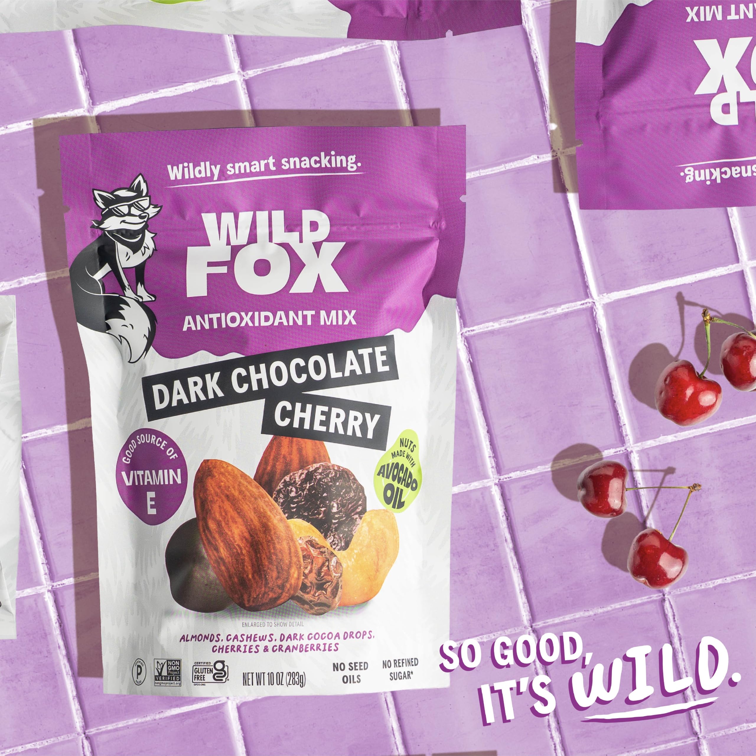 Wild Fox nutrition label close-up, clear ingredient transparency benefit