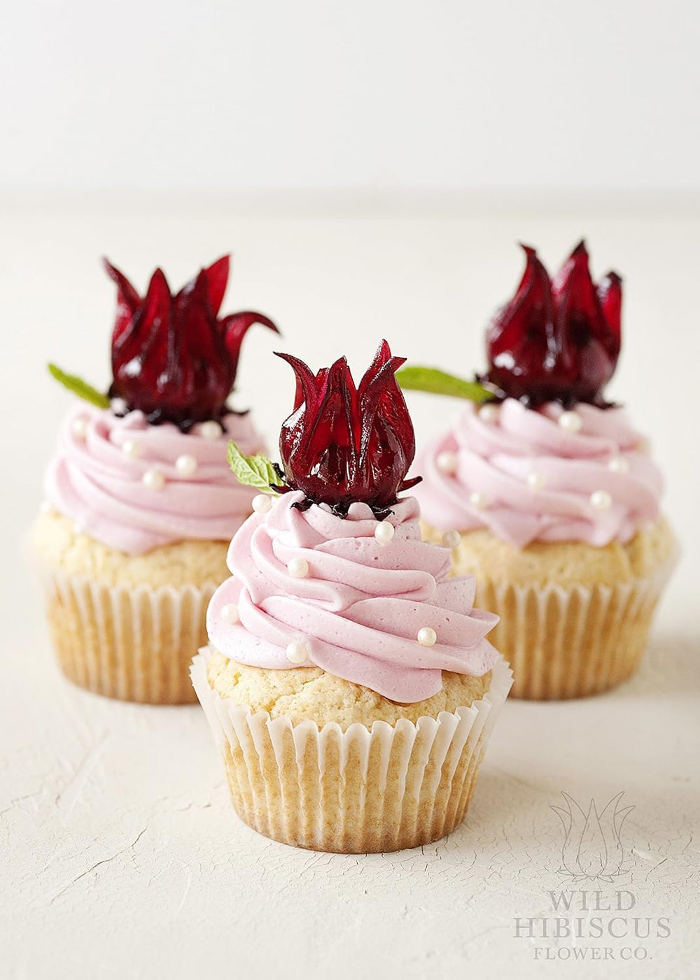 Wild Hibiscus used on cheese board adding color and gourmet interest