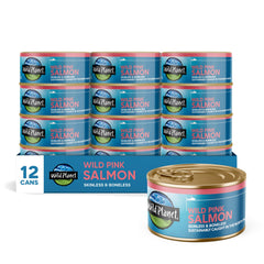 Wild Planet front can showing packaging and ready-to-eat convenience
