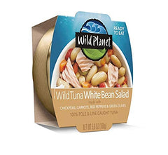 Wild Planet close-up tuna flakes highlighting protein-rich texture