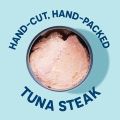 Wild Planet tuna served on a fresh salad illustrating high-protein meal option benefit