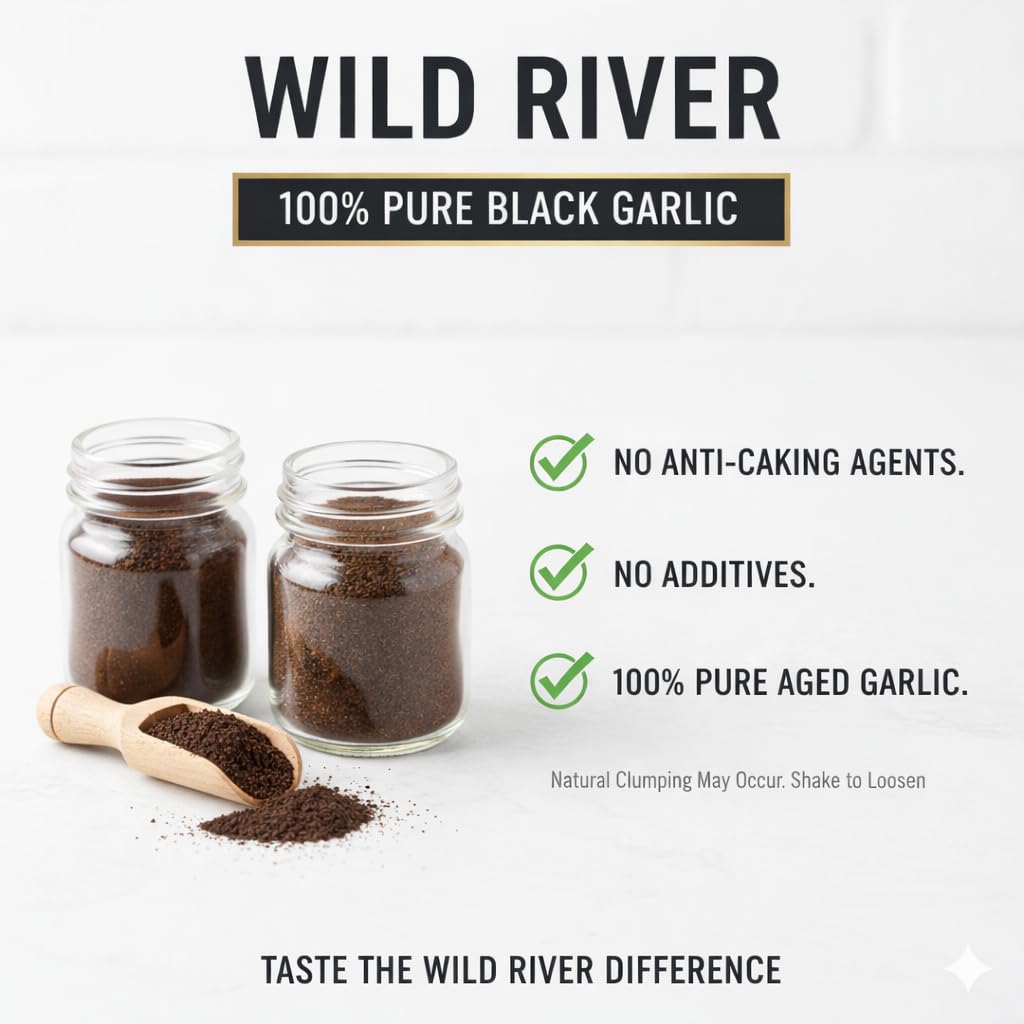 Wild River Black Garlic sprinkled on popcorn adding gourmet savory sweetness