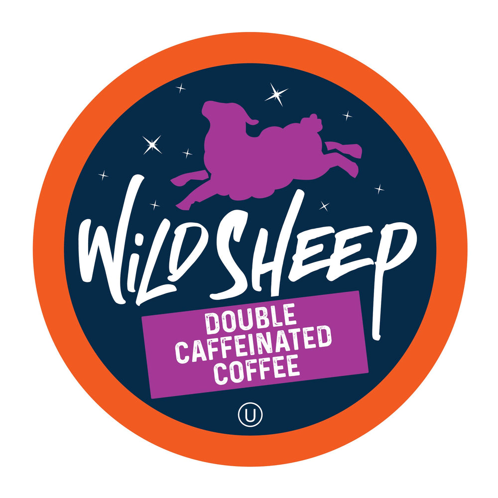 Wild Sheep front packaging showing 40-count box and bold branding for strong coffee