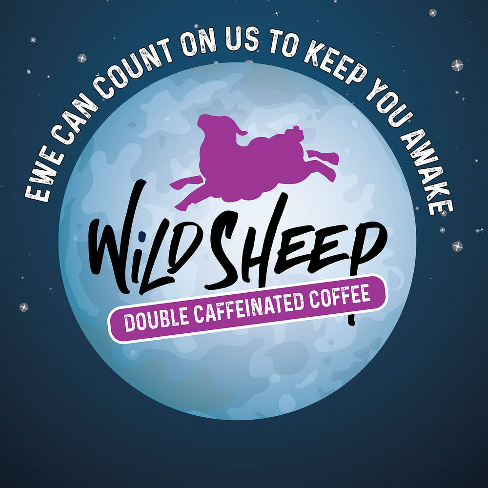 Wild Sheep coffee pod on a morning desk scene highlighting quick strong coffee boost
