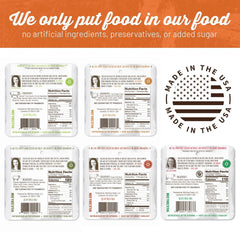 Wild Zora single bar unwrapped with visible meat and veggies for quick protein