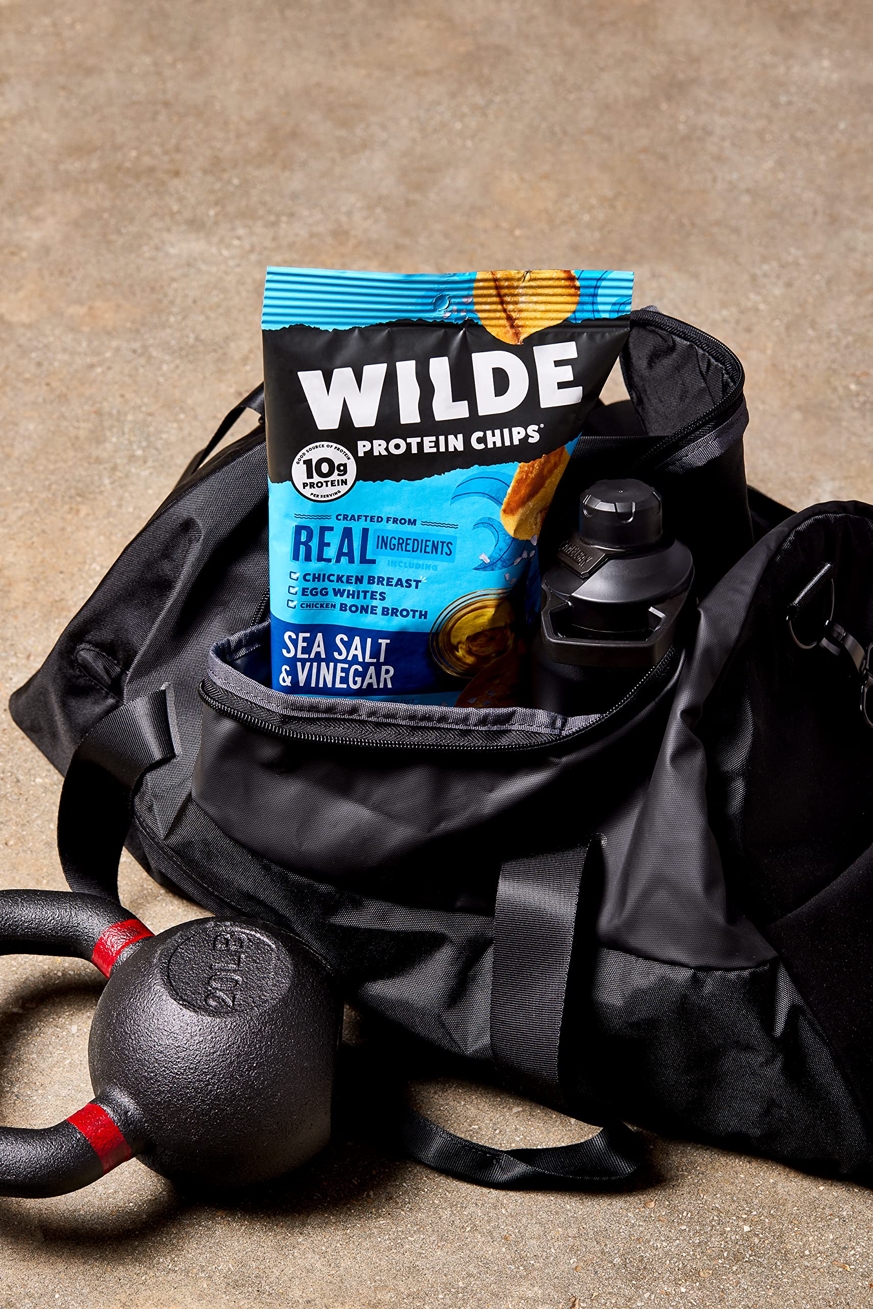 Wilde Chips served in bowl in kitchen setting for convenient snacking benefit