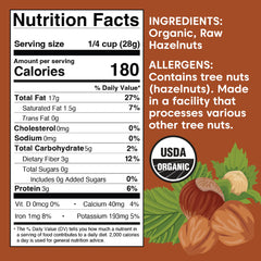 Wilderness Poets close-up of hazelnut skins texture highlighting freshness and natural flavor