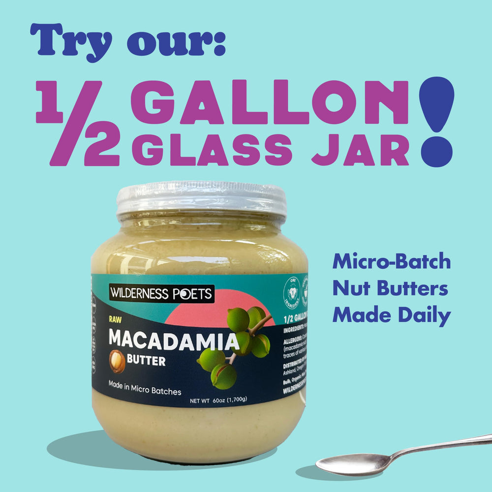 Wilderness Poets bowl with whole macadamias showing single-ingredient purity benefit
