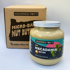 Wilderness Poets front jar view showing label and 60 oz size benefit