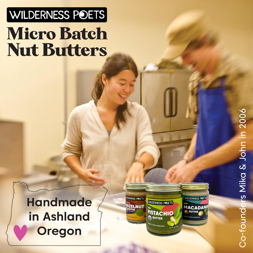Wilderness Poets overhead jar view showing creamy surface and freshness benefit