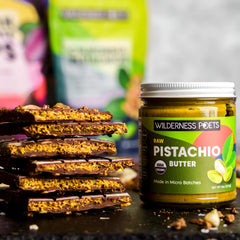 Wilderness Poets open jar displaying creamy texture and easy spreading benefit