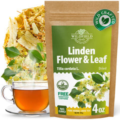 WILDFIELD HERBS front packaging showing sealed 4 oz pouch and branding benefit freshness