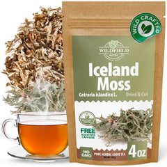 WILDFIELD HERBS front packaging showing sealed 4 oz box and freshness